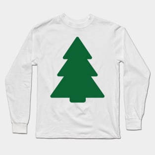 DIY Christmas Tree Drawing Long Sleeve T-Shirt